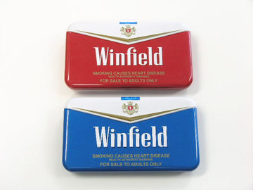 Chiny Winfield Quality Cigarette Tin Can Metal Cigarette Case Papierośnica z zapalniczką dostawca