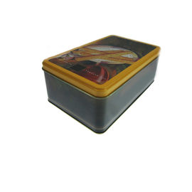 Chiny 192 x 121 x 68mm Metalowe pudełko na mydło w puszce Duża prostokątna puszka na herbatę dostawca