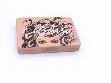 Chiny Rectangle Naked Palette Naked 3 Eyeshadow Tin Gift Box z tłoczeniem dostawca