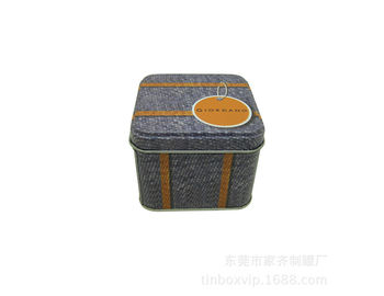 Chiny Dostosowane kolorowe kwadratowy kształt małe metalowe pudełko cukierków cyny pudełka do pakowania detalicznego dostawca