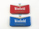 Winfield Quality Cigarette Tin Can Metal Cigarette Case Papierośnica z zapalniczką dostawca