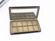 200x105x18mm Duży prostokąt metalowy prezent kosmetyczny pielęgnacja skóry prezent Tin Box z lustrem 9 ramek dostawca