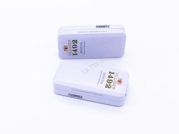 Chiny Małe pudełko papierosów z prostokąta na 20 patyczków z wytłoczoną i metalową wkładką dostawca