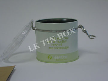 Chiny 90g Adagio Airtight Lid Tea Tin Box Metal Tinplate Material Clear Lakier dostawca