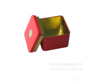 Chiny Kwadratowe pudełka z cynowymi prezentami do pojemników na herbatę Caddy z pudełkiem na słuchawki dostawca