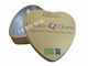 W kształcie serca Candy Tin Can / Wedding Chocolate Tin Box CMYK + PMS Printing dostawca