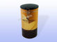 Niestandardowe logo PMS Brown Tea Tin Can Storage z plastikową pokrywką / Metalwire No Harm dostawca