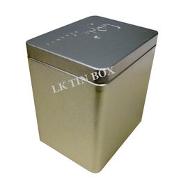 Pvc Window Zielona herbata Blaszane pudła z pokrywkami, Loose Tea Containers PMS Printing dostawca