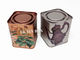 Spersonalizowane Langdon Tea Square Tin Box do herbaty ziołowej Metal Storage Damp Resistant dostawca
