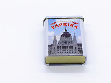 Metal Rectangle Christmas Tin Box Opakowania na prezenty spożywcze na czekoladę Cookie Biscuit dostawca