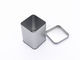 Dostosowane Kwadratowe drukowane pudełko Cookie Cyna 65x65x90mm Tłoczenie ISO9001 2008 dostawca