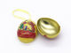Małe jajko wielkanocne Cukierki czekoladowe Metalowe puszki Z certyfikatem ISO9001 dla uszu królika dostawca