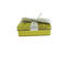 Tinplate Lunch Boxes Puszki do przechowywania herbaty Zawiasowy czarny kolor + matowy nadruk dostawca