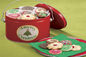 Food Grade Round Tin Boxes do ciasteczek do pakowania żywności i prezentów dostawca