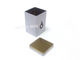 Hermetyczne puste kwadratowe pudełko z cyną na czarną herbatę, kwadratowe blaszane pojemniki dostawca