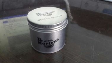 75g Printed Promotion Shoe Polish Blaszana puszka zaokrąglona do puszek z wewnętrzną pokrywką dostawca