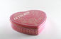 Mor Pink Candy Tin Can na święto Christimas, Metal Candy Box LFGB dostawca
